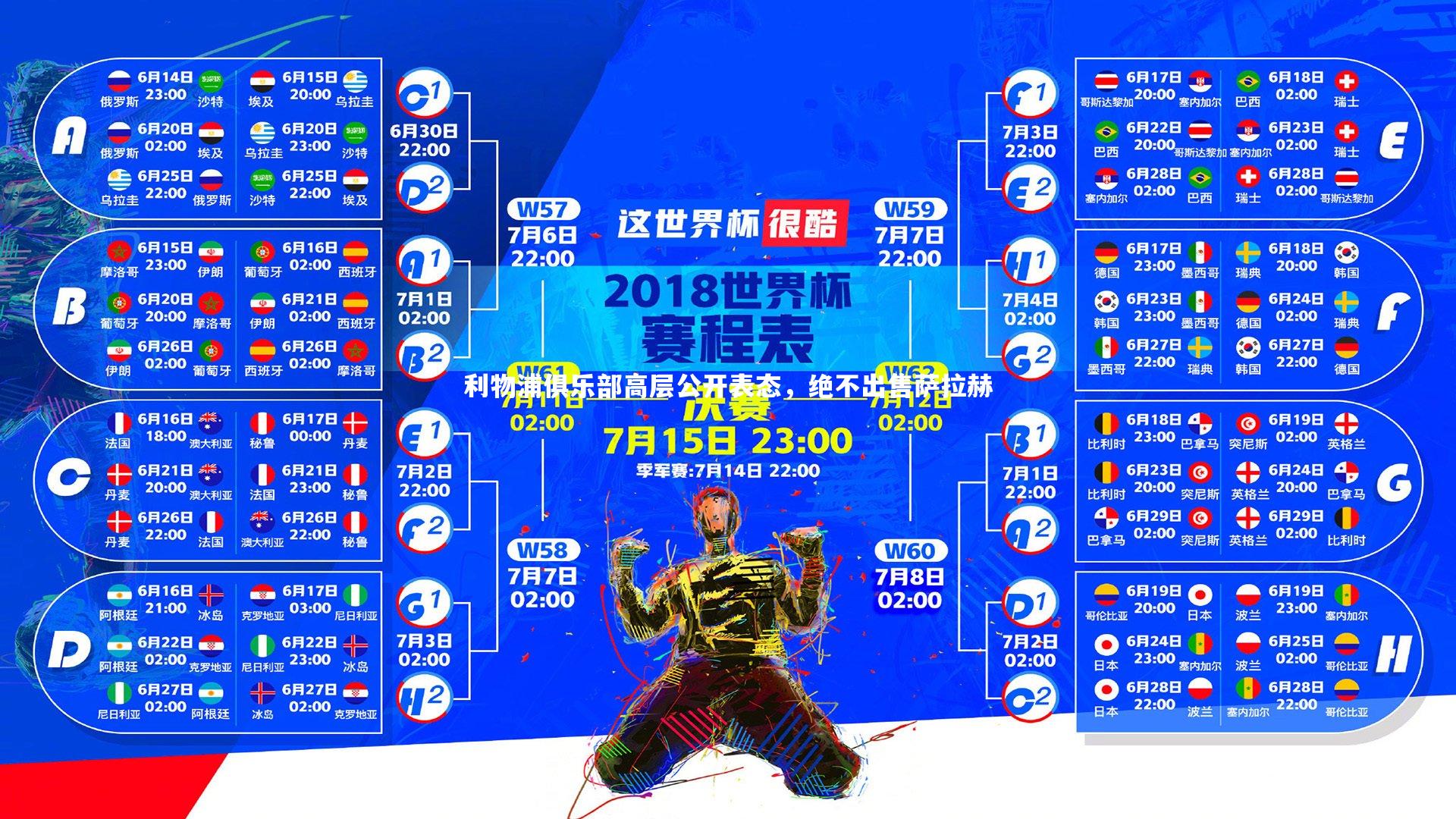 【壹号娱乐网页版】利物浦俱乐部高层公开表态，绝不出售萨拉赫